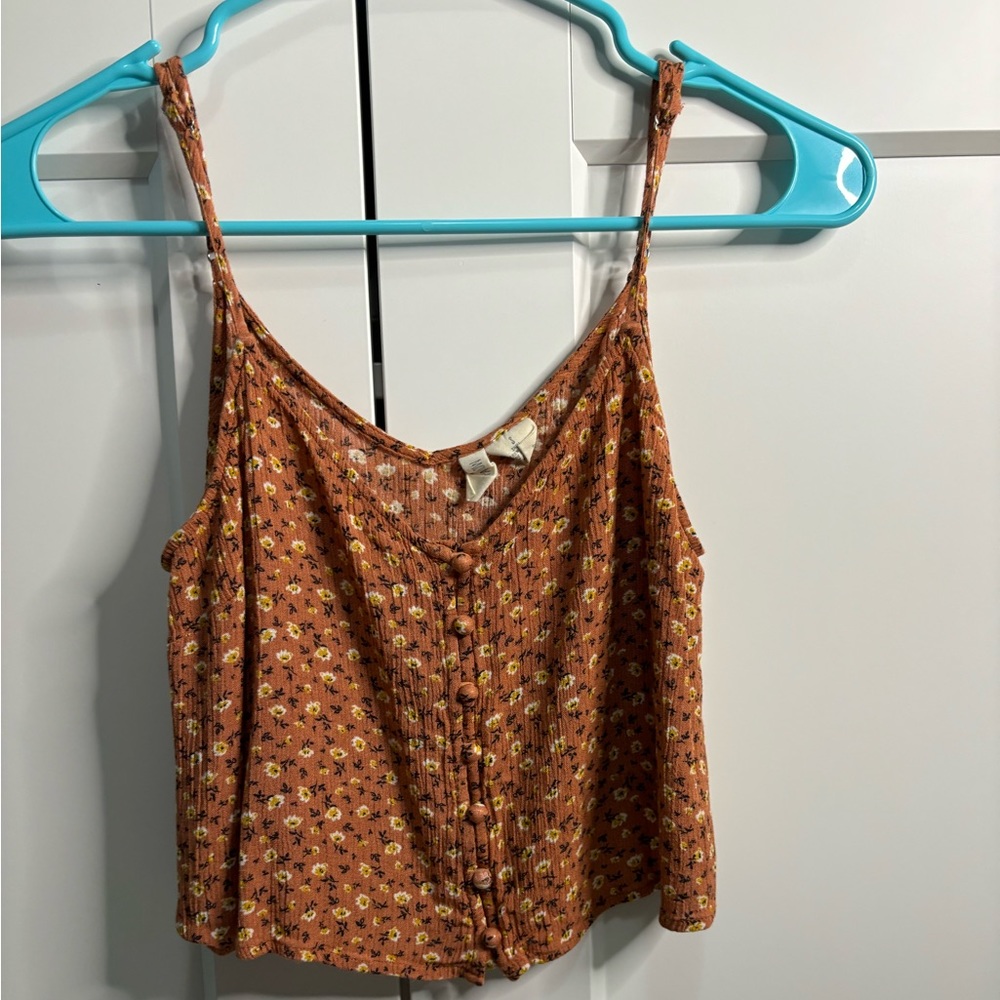 Women’s small cropped tank top
